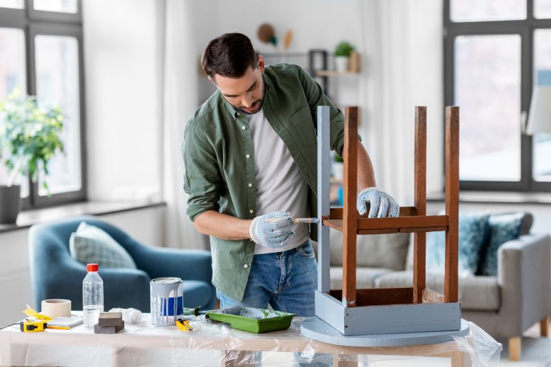 Chair Painting detail