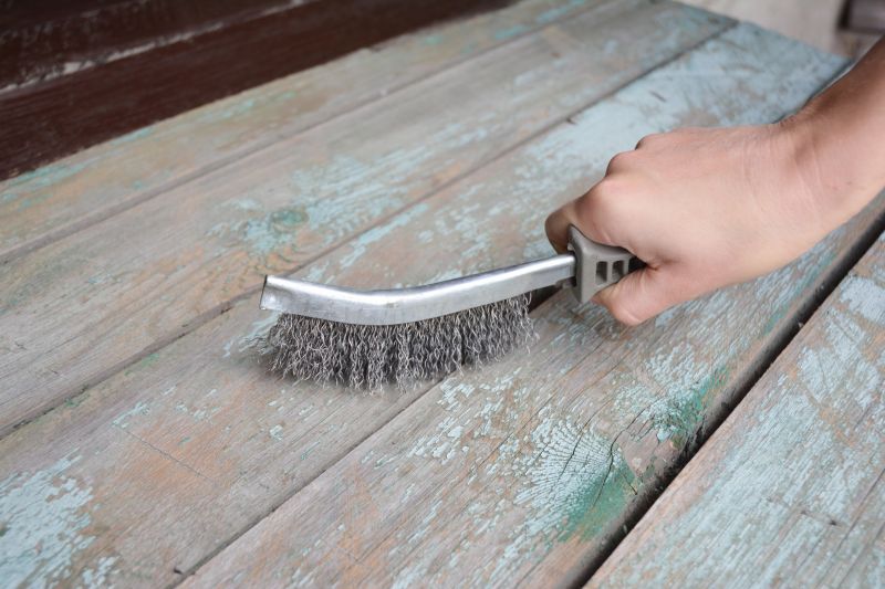 Deck Paint Stripping detail